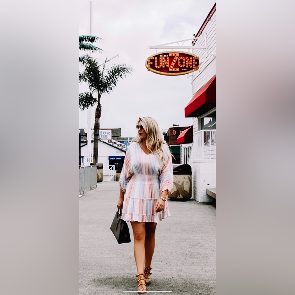ENTRO * Mini Rainbow Dress